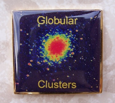 Gobular cluster club pin