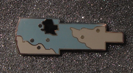 Southern skies telescopic club pin