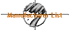 Manufacturer List